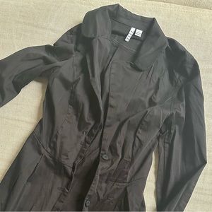 Elle Black Trench Coat